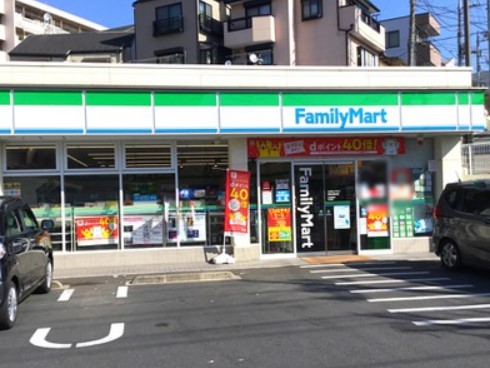 コンビニ　ファミリーマート 津田山駅北店（コンビニ）まで433m