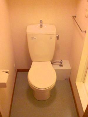 トイレ　トイレ、バスはもちろん別