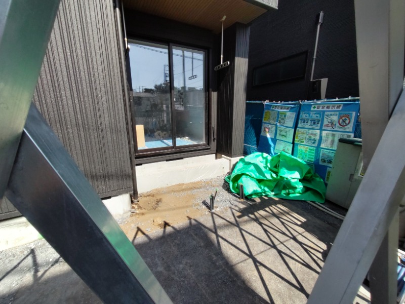 その他共有部分　駐輪スペース予定の場所です