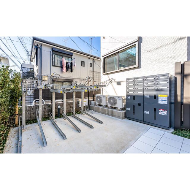 駐車場　駐輪場です