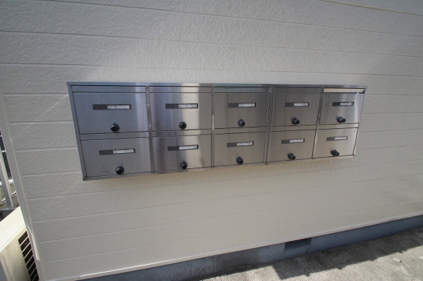 その他共有部分　集合ポストはダイヤル式で施錠できるタイプです!