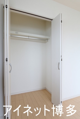 収納　洋服も沢山収納できますね