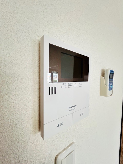 セキュリティ　防犯面に配慮したＴＶモニターホン付きです！