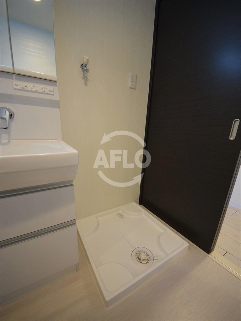 その他設備　サナップ難波東　室内洗濯パン