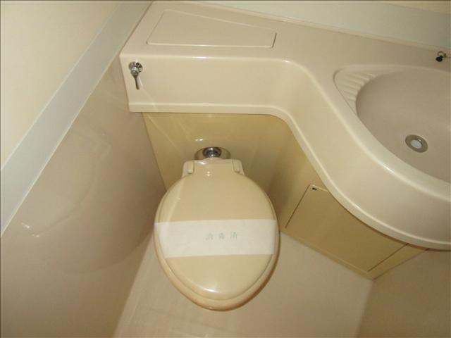 トイレ　消毒済みなので綺麗です