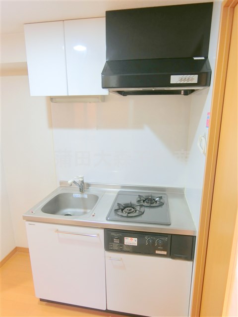 キッチン　2口ガスシステムキッチン