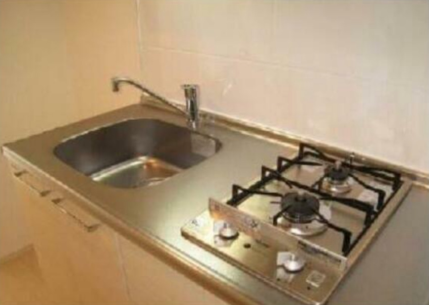 キッチン　１口コンロ