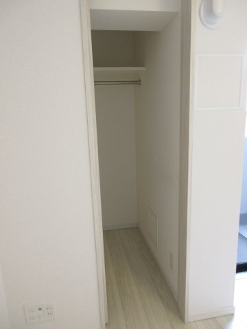 収納　たっぷりとした収納スペースです