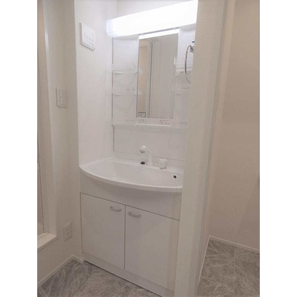 洗面設備　洗面所です