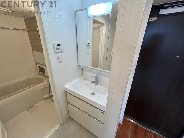 洗面設備　洗髪洗面化粧台付き♪