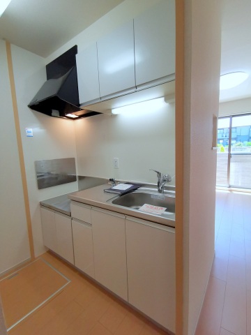 キッチン　使い勝手の良い独立キッチン