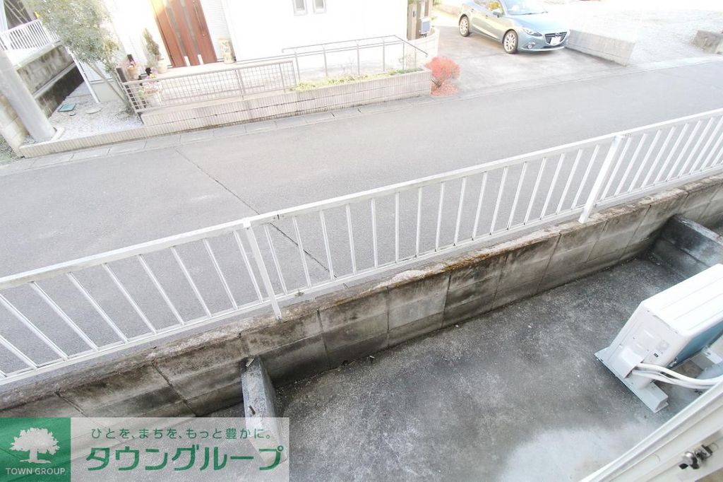 バルコニー　庭