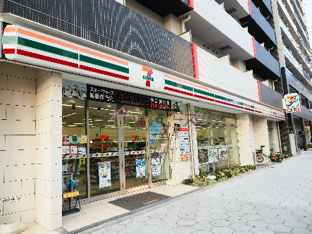 コンビニ　セブンイレブン 大阪元町1丁目店（コンビニ）まで550m