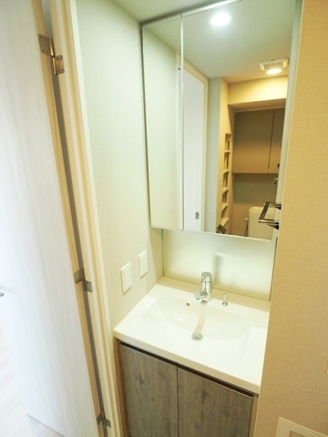 洗面設備　洗面所です