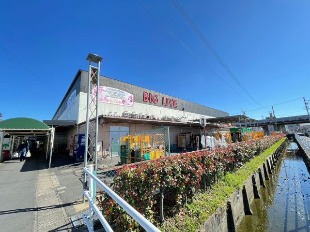 スーパー　ＢＩＧＬＩＶＥ小牧店（スーパー）まで762m