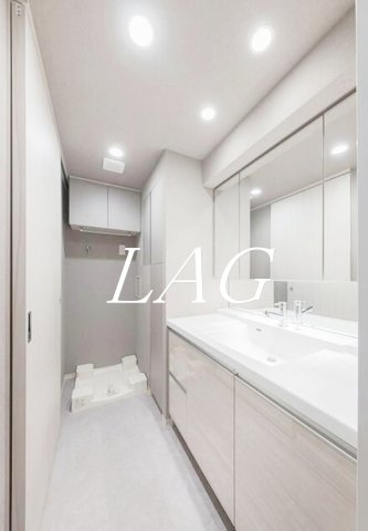 洗面設備　洗面台です。