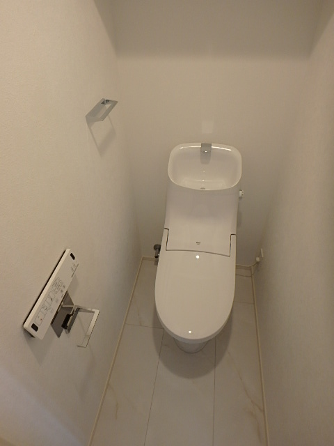 トイレ　スタイリッシュなトイレ。