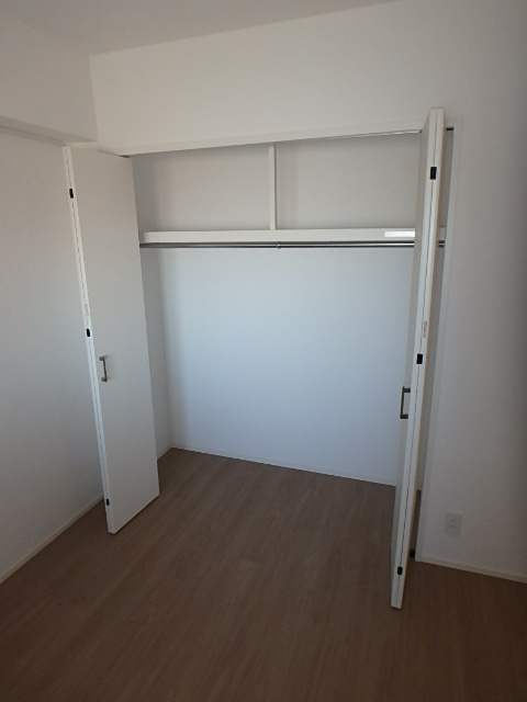 収納　機能的なクローゼットを確保。