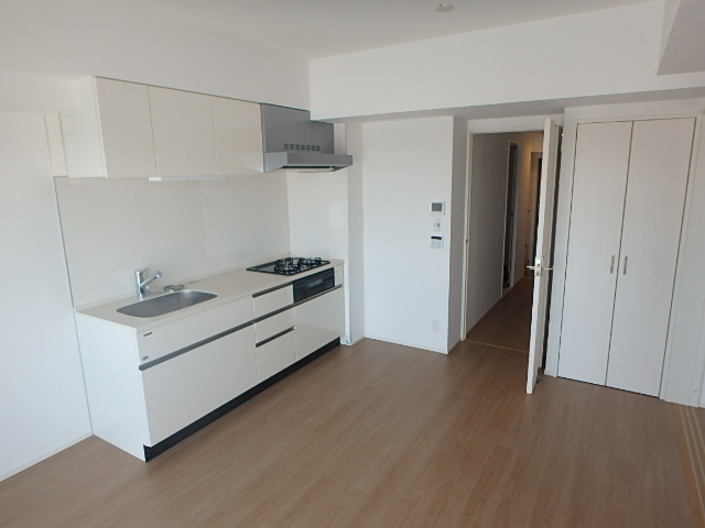 居室・リビング　統一された室内空間。