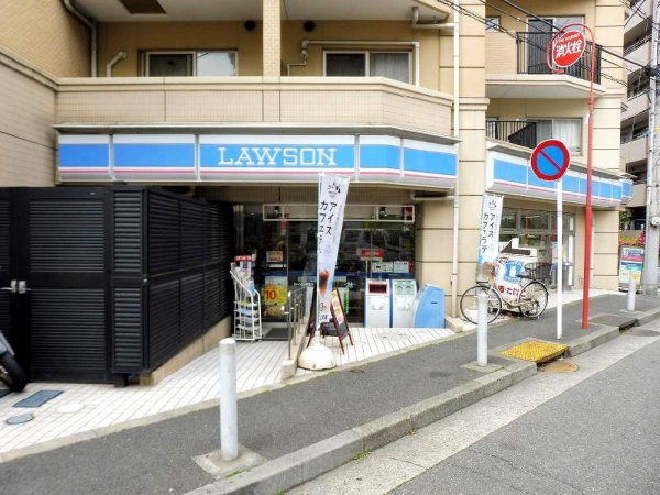 コンビニ　ローソン横浜大口通店（コンビニ）まで93m