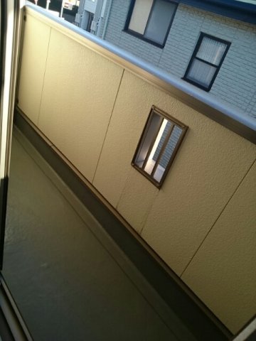 バルコニー　広々としたバルコニーです