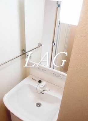 洗面設備　洗面台です。