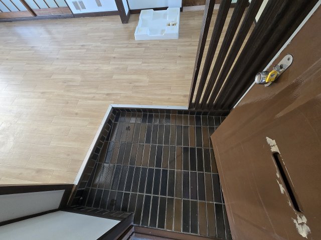 玄関　毎日通る玄関はこちらです