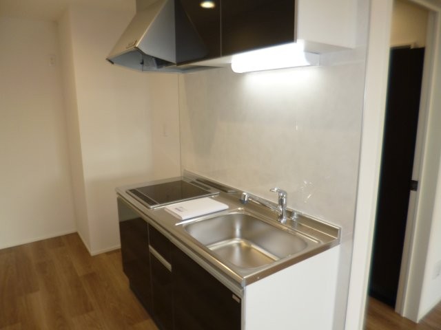 キッチン　２口IHコンロ付きシステムキッチン