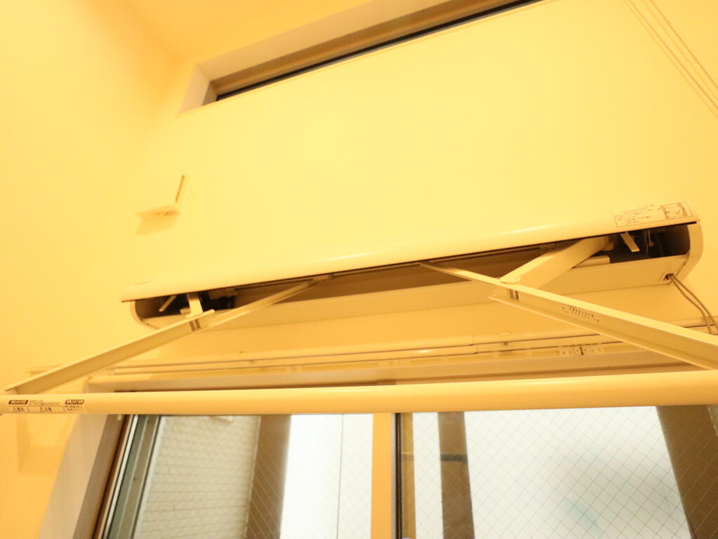 その他設備　室内物干し