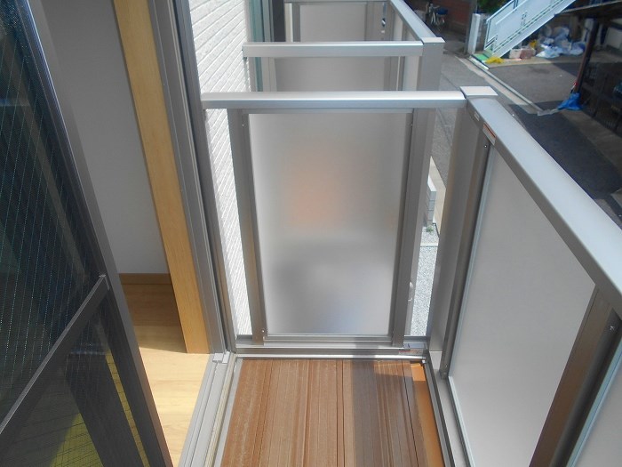 バルコニー　同タイプ別部屋参考写真