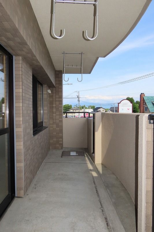 バルコニー　バルコニー付きです