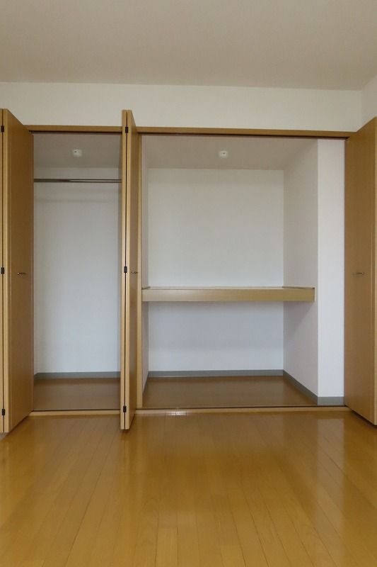 収納　大きなスペースがあり、収納には困りません