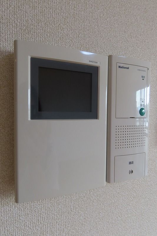 セキュリティ　モニター付きインターホンです