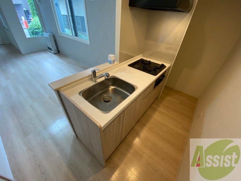 キッチン　システムキッチンなので、すぐお料理に使えます！