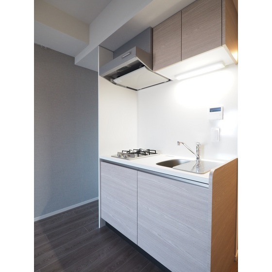 キッチン　システムガス２口キッチン