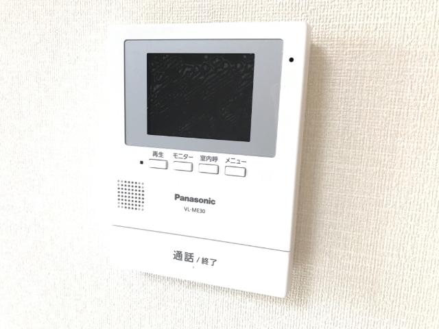 セキュリティ　カメラ付インターホン（イメージ）