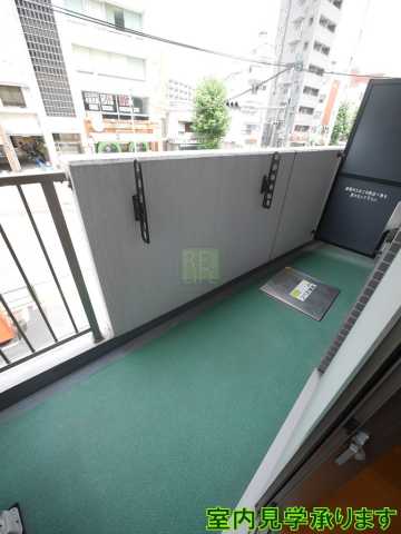 バルコニー　レガリアレジデンス早稲田イクス　※同タイプ別室の写真です