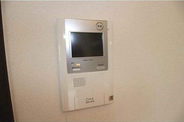 セキュリティ　モニター付きインターホンです