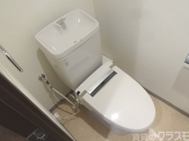 トイレ　ゆっくりどうぞ。