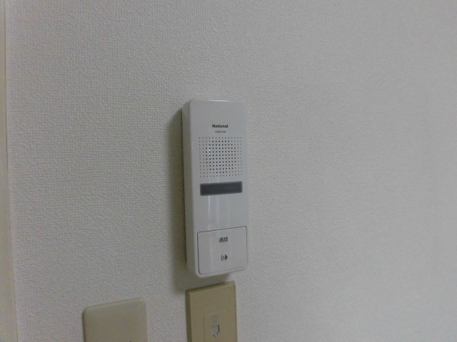 セキュリティ　安心のインターホン付きです。