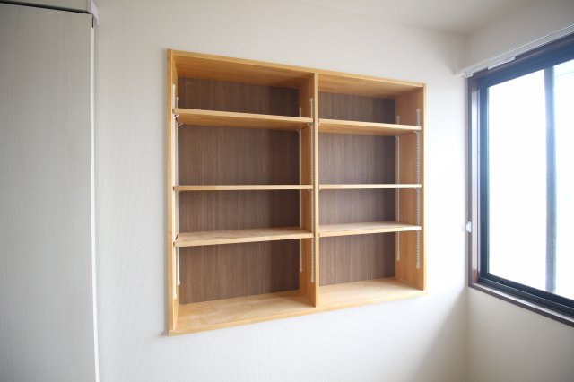 収納　収納があります