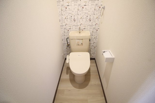 トイレ　ゆったりとした空間のトイレです