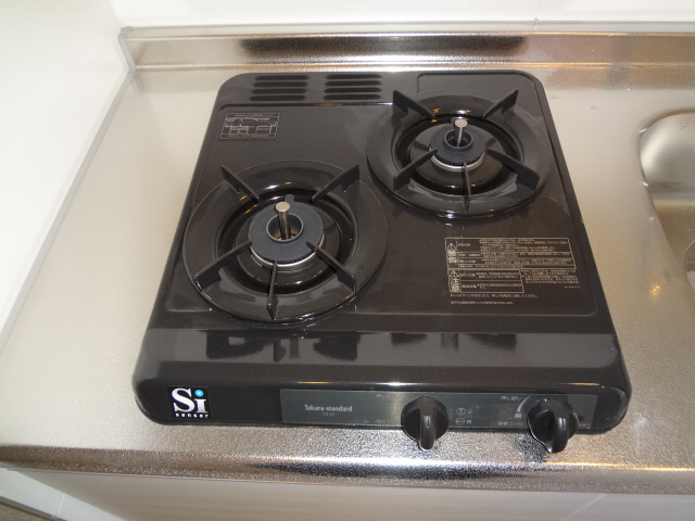 キッチン　２口ガスコンロ