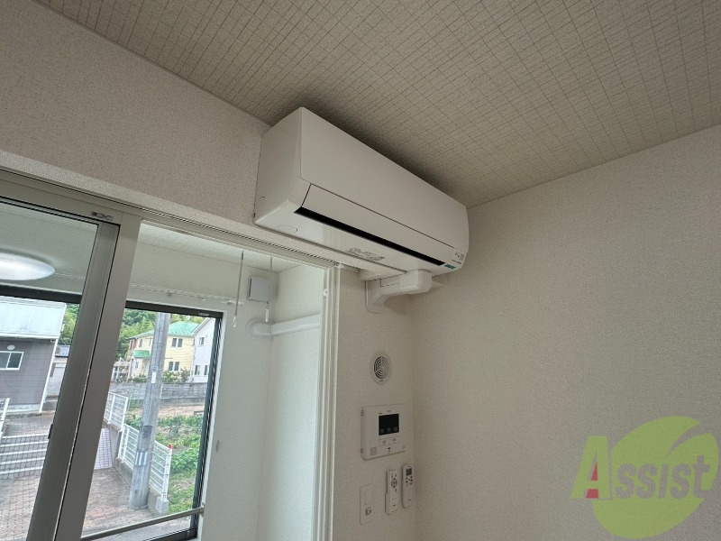 その他設備　エアコンが設置済みです。入居後すぐに使用できます。