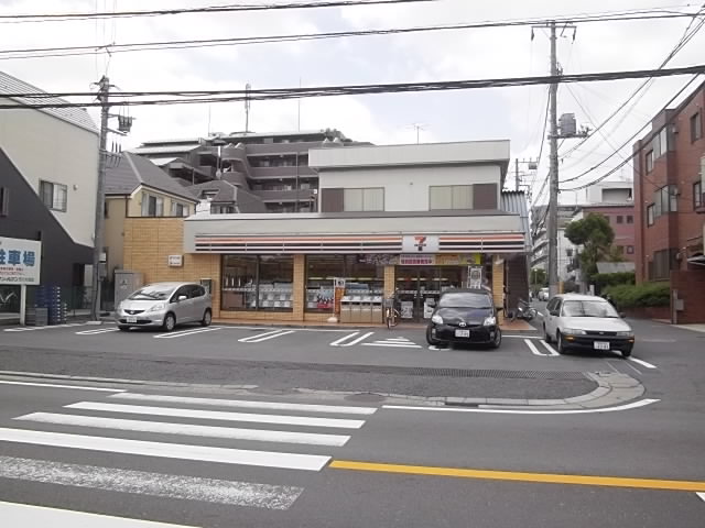 コンビニ　セブンイレブン市川大洲店（コンビニ）まで329m