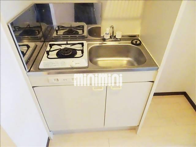 キッチン　ガスコンロ付