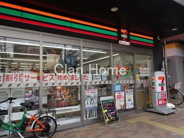 コンビニ　セブンイレブンハートインビエラ玉造店（コンビニ）まで411m