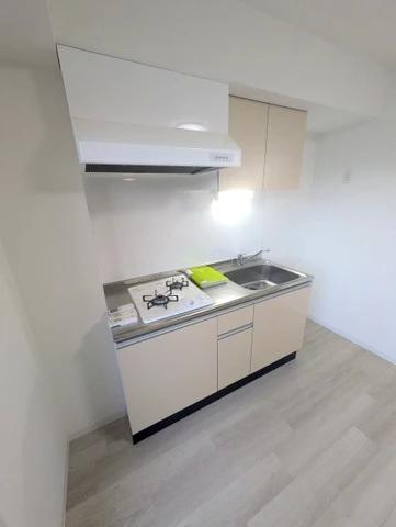 キッチン　２口コンロでお料理しやすいキッチン