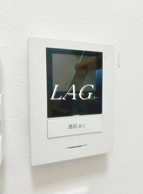 セキュリティ　モニター付インターホンです。