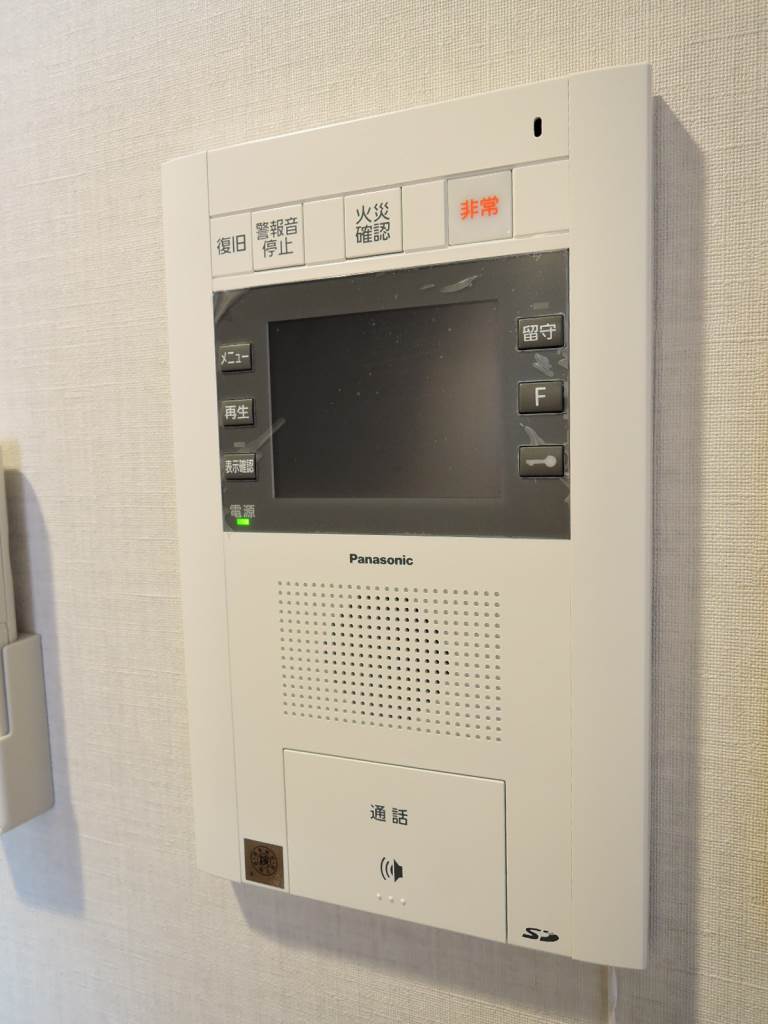 セキュリティ　ＴＶモニター付インターホン